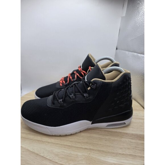 Nike Air Jordan Academy 844520-012 Black Shoes Sneakers Size womens 7 or  5.5Y - Picture 3 of 7